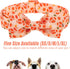 Fall Boy Dog Collar Bow Tie,Orange Maple Leafs Rugby Dog Collar with Safety Metal Buckle Adjustable Thick Puppy Collars for Small Medium Large Dog...