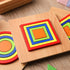 LovesTown 3 Sets Wooden Shape Sorting Puzzles?Montessori Puzzles Toddler Preschool Wooden Sensory Toys for Toddlers...