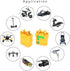 10Pcs Amass XT90 Connector Update XT90S Anti-Spark Male Female for RC FPV Lipo Battery ESC Charger Lead...