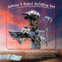 370 Pieces Johnny 5 Robot Building Set, Short Open Circuit Johnny Five Robot Model Toys, Compatible for Lego, Educational Gift Set for Ages 8-14 B...