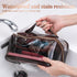 BS-MALL Cosmetic Bags Travel Case Makeup Bag High Capacity Waterproof Travel Makeup Case Organizer, For Women Toiletry Bag (A-Brown)......