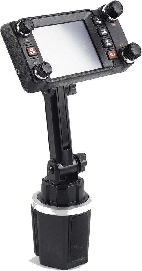 Lido Yaesu FTM-100 FTM-200 FTM-300 FTM-350 FTM-400 FTM-500 FT-891 Cup Holder Mount with Height Adjustment...