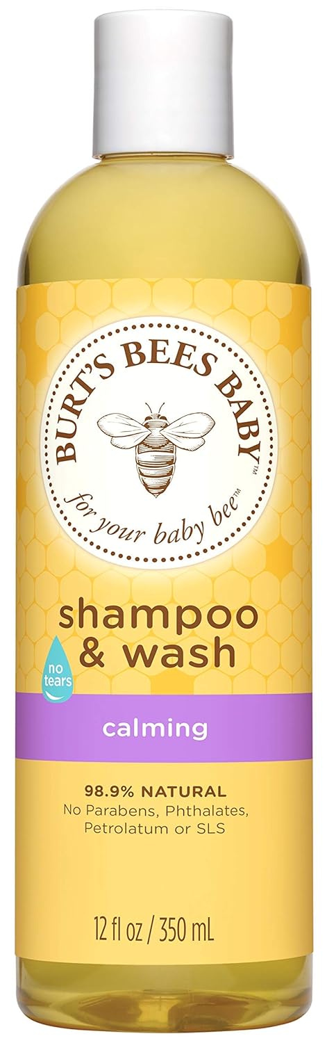 Burt's Bees Baby Shampoo & Wash, Calming, 12 Ounces (Packaging May Vary)...
