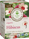 Traditional Medicinals Organic Hibiscus Herbal Tea, Supports Heart Health, (Pack of 2) - 32 Tea Bags Total...