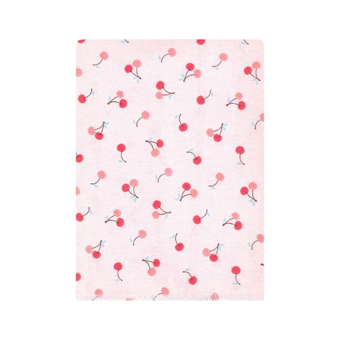Hudson Baby Unisex Baby Flannel Burp Cloth 12pk, Cherry Sweet, One Size...