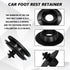 10 Set Car Floor Mat Clips Carpet Fixation Clamps Retainers, Automotive Floor Mats Securing Set, Car Rotating Foot Rest Lock Clips for Car Truck S...