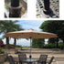 Patio Table Umbrella Hole Rings, 4 Pcs Silicone Patio Table Umbrella Hole Ring, and Cap Set, Umbrella Cone Wedge Plug for 2 to 2.5 Inch Patio Tabl...