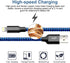 cugunu iPhone Charger, 5 Pack 3/3/6/6/10FT Apple MFi Certified USB Lightning Cable Nylon Braided Fast Charging Cord Compatible for iPhone 14/13/12...