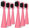 Compatible with Burst Kids Electric Toothbrush Replacement Heads with Dust Cover Caps, for Burst Kids Toothbrush,6 Pack, Light Pink...