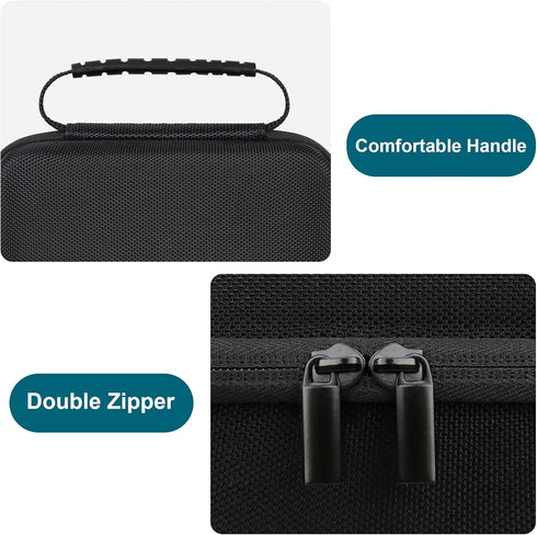 Canboc Carrying Case Compatible with SUPVAN T50M Pro Bluetooth Label Maker, Portable Mini Thermal Inkless Labeler Storage Bag fit Printer Labels, ...