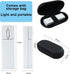 Wireless Bluetooth Mouse, Dual Mode (BT+2.4G) Noiseless Charging Mouse (with Storage Case), 3 Buttons 1200 DPI Ultra-Thin Portable Mini Travel Wir...