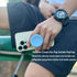 AUROX Silicone Cover for PopSocket PopTop (Silicone Cover Only), Socket PopTop Silicone Cover for PopSocket Phone Grips, Swappable Top Silicone Co...