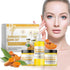 Turmeric Skincare Set - Glow Skincare Set, Turmeric Glow Face Wash, Face Cream and Turmeric Glow Scrub, Skin Firming Natural Exfoliation Hydration...