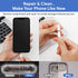 12 in 1 iPhone Cleaning Kit, Airpods Cleaning Kit, iPad/Phone Charging Port Cleaner Repair & Restore Tool,Multi Cleaner Tool Kit for USB C Port/Li...