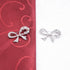 2-Piece Set Luxury Rhinestone Bow Brooch Hijab Pins for Wedding Bouquet Christmas Party Valentine's Day Gift for Women Men Bridal Wife Mom...