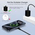 Magsafe Charger Samsung S24 Ultra Wireless Charger Pad Fast Charging Stand for Galaxy S24/S23/S22/S21,15W Wireless Charger Mat with PD 20W USB C C...
