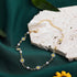 Bohemian Daisy Flowers Anklet for Women,Adjustable Layered Beach Foot Chain Pearl Ankle Bracelets Dainty Foot Jewelry Gifts...
