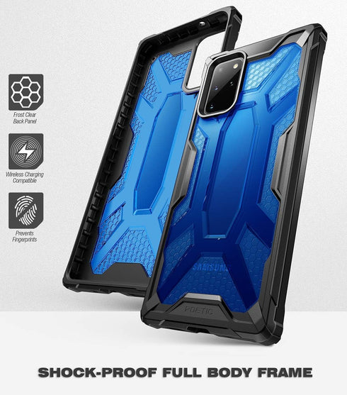 Poetic Affinity Series Designed for Samsung Galaxy S20 Plus/Galaxy S20+ Case, Rugged Lightweight Military Grade Hybrid Protective Bumper Cover, Co...