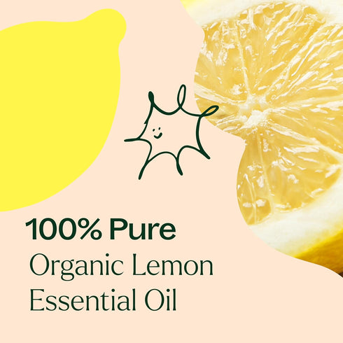 Plant Therapy Organic Lemon Essential Oil 100% Pure, USDA Certified Organic, Undiluted, Natural Aromatherapy, Therapeutic Grade 10 mL (1/3 oz)...