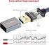 USB to USB 3.0 A Male to A Male Cable 1 ft,Faodzc USB A to A Cable Nylon Braid USB Male to Male Cable Double End USB Cord Compatible with Hard Dri...