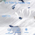 david's kids Muslin Cotton Baby Sleep Sack 6-12 Months, 2 Pack 100% Cotton Sleeping Bag for Summer, TOG 0.5 Baby Wearable Blankets with 2-Way Zipp...