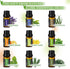 SACATR Essential Oil Set - Natural Essential Oils - Essential Oils Gift Set for Diffuser, Massage, DIY Candle and Soap Making?9x5 ML?...
