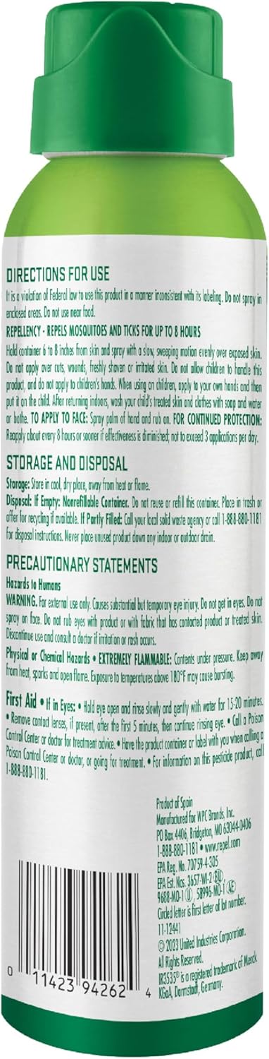 Repel Family Insect Repellent, Aerosol, 4 oz...