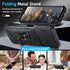 Janmitta Compatible with Galaxy A25 5G Case Built in Slide Camera Lens Cover+Screen Protector+Finger Ring Holder Kickstand,Heavy Duty Shockproof F...