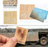 1Set DIY Decoration Weathering Airbrush Stencils Tools for 1/35 1/48 1/72 Scale Model...