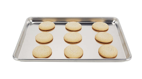 Vollrath Wear-Ever Half-Size Sheet Pan, 18-Inch x 13-Inch, Open-Bead, Aluminum, NSF...