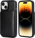 KIHUWEY Compatible with iPhone 15 Wallet Case Credit Card Holder, Premium Leather Kickstand Flip Hidden Magnetic Clasp Durable Shockproof Protecti...