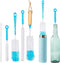 5 Pack Bottle Cleaner Brush, Straw Cleaner Brush, Water Bottle Brushes, Bong Brush, Bottle Cleaner for Washing Narrow Neck Beer Bottles, Wine Deca...