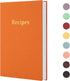 Recipe Book Recipe Book To Write in Your Own Recipes With 62 Blank Recipe Book Pages (orange)...