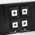 QIANRENON TRS 1/8 Stereo Panel Connector TRS 3.5mm Female to Female Short Cable Pass Through Panel Coupler,XLR Panel Mount, for Stereo Cable Speak...