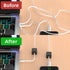 12 Pack Magnetic Cord Organizer, Easy Secure Adhesive Cable Management, Wire Holder Keeper Organizer Management, Hide Or Organize Phone USB Charge...
