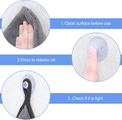 24Pcs Small Suction Cups,Glass Suction Cups 40Mm Clear PVC Rubber Window Suction Cups without Hooks,for Home Kitchen and Bathroom Windows Glass Do...