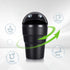 trasgo for Car Cup Holder Trash Can Small Mini Trash Can Car Office Household Trash Can (Black)...