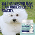 Great Eyes - Safe & Gentle Tear Stain Remover for Dogs - Natural Eye Wipes for Dogs - Made in The USA & Easy to Use Pre-Soaked Wipes - 100 Wipes...