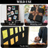 Black Bulletin Board Roll Reusable Waterproof Erasable Bulletin Board Fade Resistant Wrinkle Resistant Poster Non-woven Fabric Bulletin Board Roll...