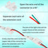 HOMELYLIFE 3 Pin LED Strip Connector Solderless 10 Pcs with 16.4ft Extension Cable 3 Conductor for Waterproof or Non-Waterproof 10mm Wide WS2811 W...