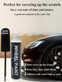 SYOAUTO Black Rim Touch Up Paint Rim Scratch Repair Pen Wheel Touch Up Paint Car Rim Paint Pen Universal Color Satin Matte Black Wheel Paint (Matt...