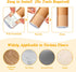 Chair Leg Floor Protectors, 16 Pcs Silicone Felt Bottom Furniture Pads for Hardwood Floors, Large Rubber Chair Table Legs Caps Covers Chair Slider...
