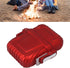 2PCS Torch Lighter Case IP56 Waterproof Portable Torch Lighter Cover for Outdoor Camping Travel (Red)...