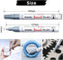 Silver Paint Pens Paint Markers - 2 Pack Oil-Based Permanent Markers Medium Point,Waterproof Quick Dry Paint Pens for Metal,Rock,Wood,Fabric,Plast...