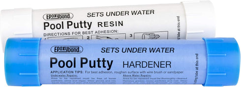 2-Part Set | Swimming Pool & Spa Repair | Easy DIY | Fix Cracks Leaks Underwater or Above | Concrete, Fiberglass & Variety of Other Surfaces | by ...