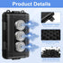 Upgraded Waterproof Magnetic GPS Tracker Box, Magnetic Key Holder for Car Fit for GL300, GL200, GL300W, GL300MA, Fits Most Brands GPS, Magnetic GP...