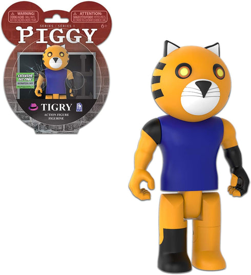 PIGGY Action Figure - Tigry Articulated Buildable Action Figure Toy, Series 1 Collectible...