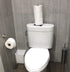 Stainless Steel Suction Cup Paper Towel Holder Kitchen Bathroom Spare Toilet Paper Holder with Nonslip Stable Super Suction Grip Base Countertop (...