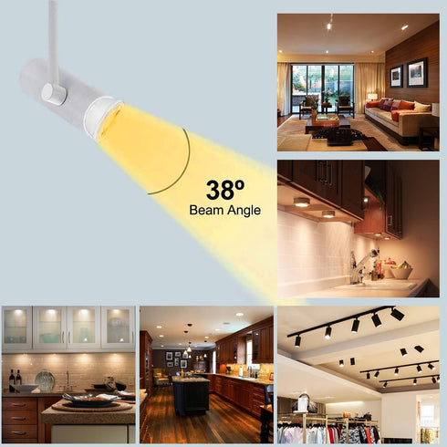 YUIIP 5W MR11 GU4 LED Light Bulbs 12V 20W 35W 40W Halogen Bulb Replacement Soft Warm White 3000K Recessed Spotlight Lamp for Landscape Track Light...