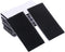 2x4 Inch Self Adhesive Hook and Loop Fasteners Strips Black Double Sided Mounting Adhesive Tape for Home Office Organization (12 Pairs)...
